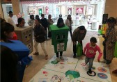 世界地球日-移動的“垃圾桶”宣傳分類環(huán)保