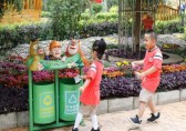 蘭州校園開展了綠色垃圾分類宣傳
